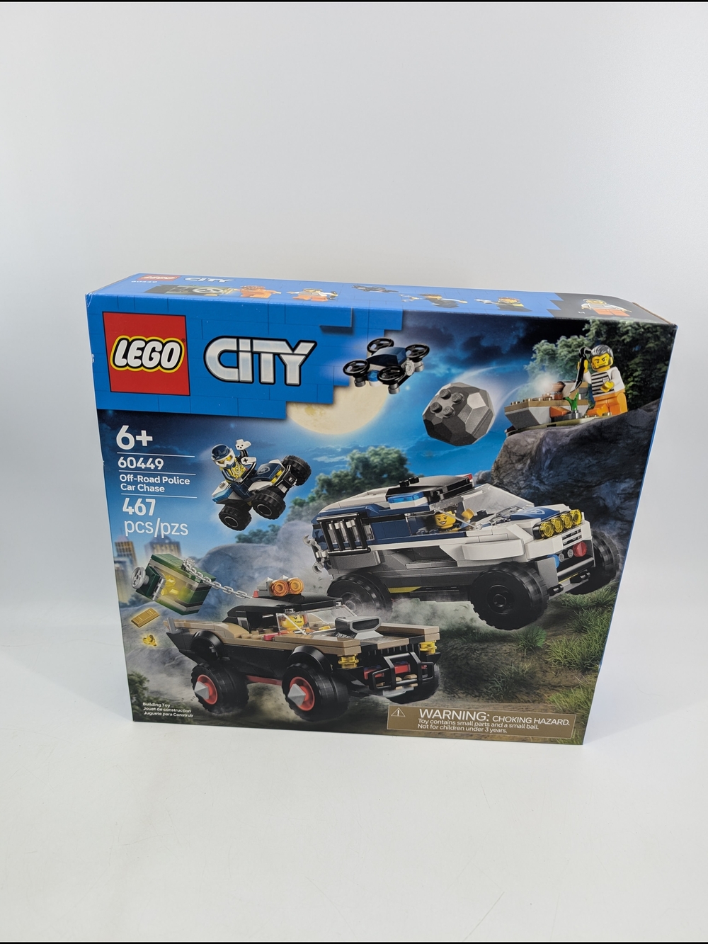 LEGO City Off-Road Police Car Chase Set 60449 Damaged Box